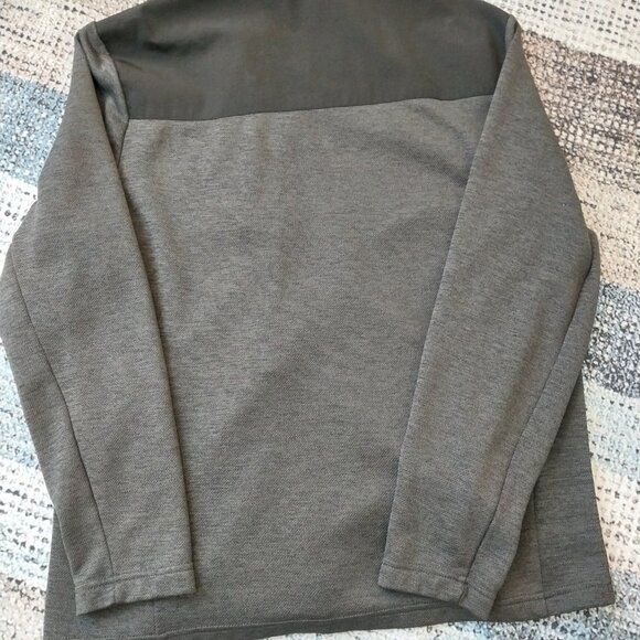 ORVIS Men’s Medium Gray Fleece Full Zip Front Pocket Jacket/Sweater - Picture 5 of 7